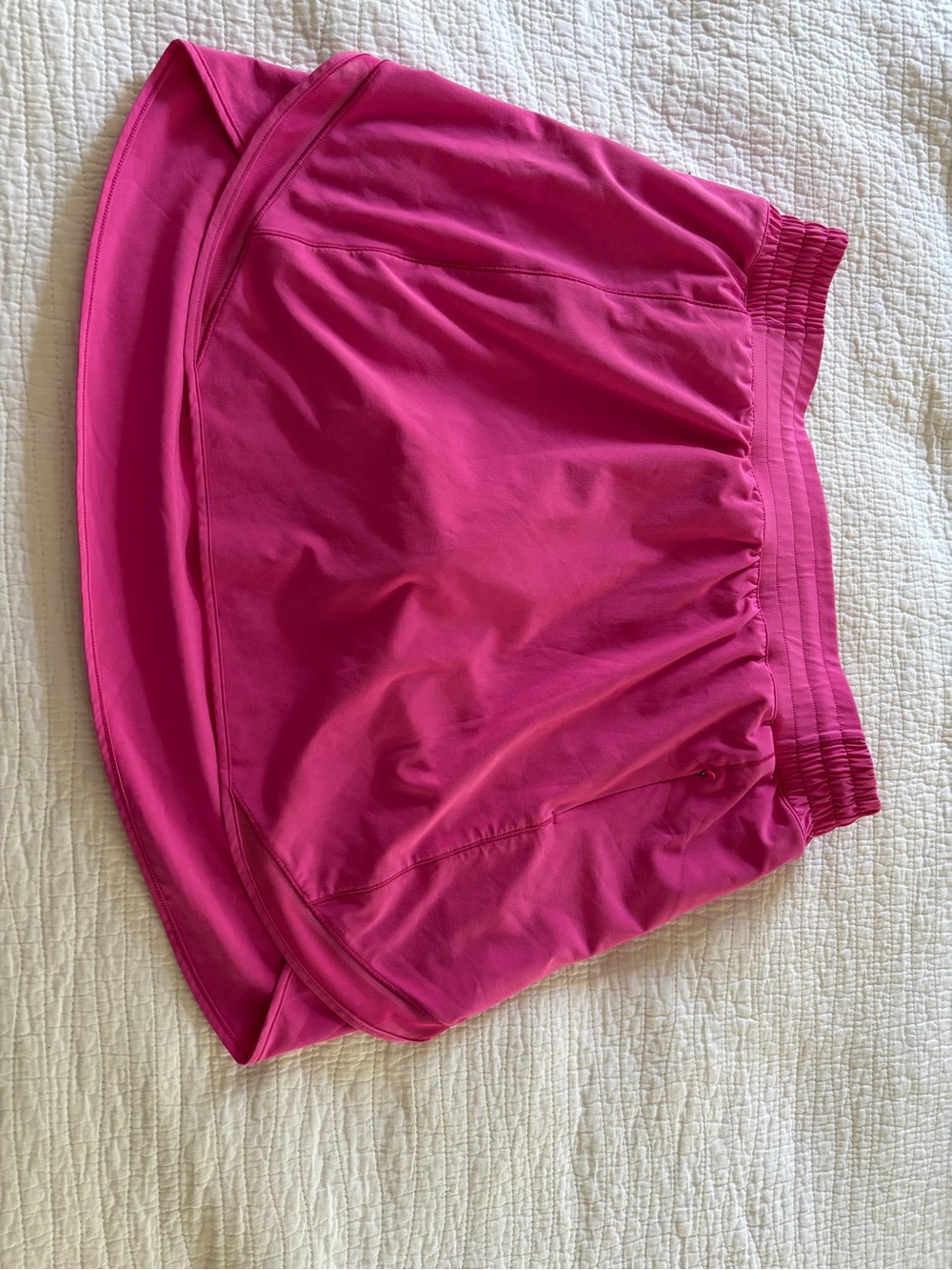 Lululemon Pink Pace Rival Skirt Skort - Size 12 - Picture 8 of 8